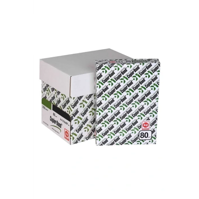 Genel Ürün (VE-GE) A4 80gr/m2 Fotokopi Kağıdı 2500 Adet (5PK*500) 1 Koli