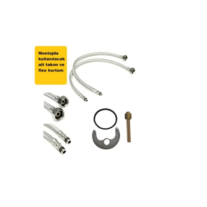 Genel Ürün E.m.a Siyah Delta Lavabo Bataryası