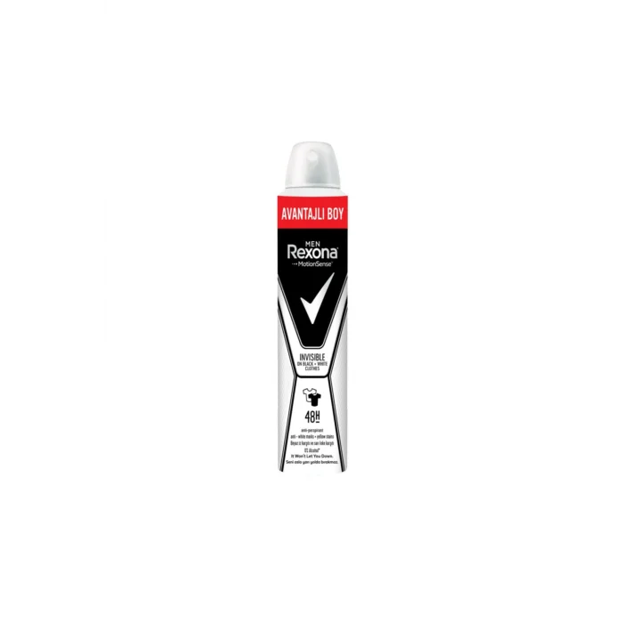 Genel Ürün Men Invisible Black & White Deo Sprey 200 Ml