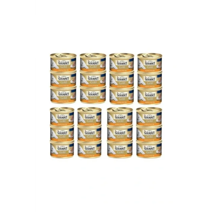 Genel Ürün Kıyılmış Hindi Etli Konserve Yetişkin Kedi Maması 24 X 85 Gr