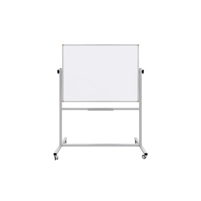 Genel Ürün 90x120 Beyaz Çift Taraflı Tekerlekli Yazı Tahtası pan301