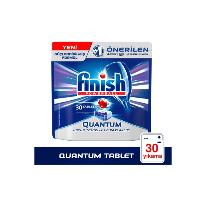 Genel Ürün Bulaşık Makinesi Deterjanı Quantum 30lu