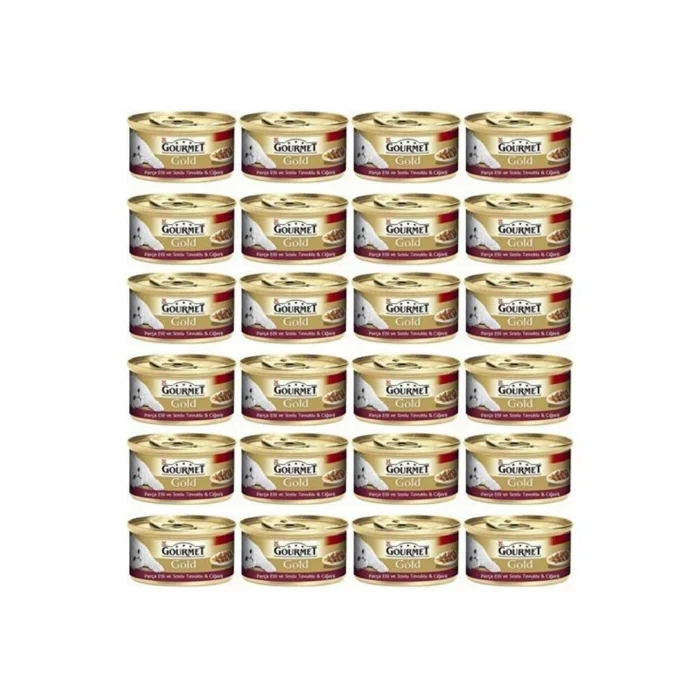 Genel Ürün Gold Tavuk Ciğerli Kedi Konservesi 85gr - 24 Adet