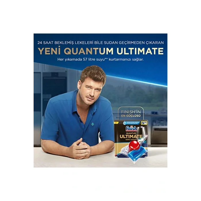 Genel Ürün Quantum Ultimate 120 Kapsül Bulaşık Makinesi Deterjanı Tableti (60x2)