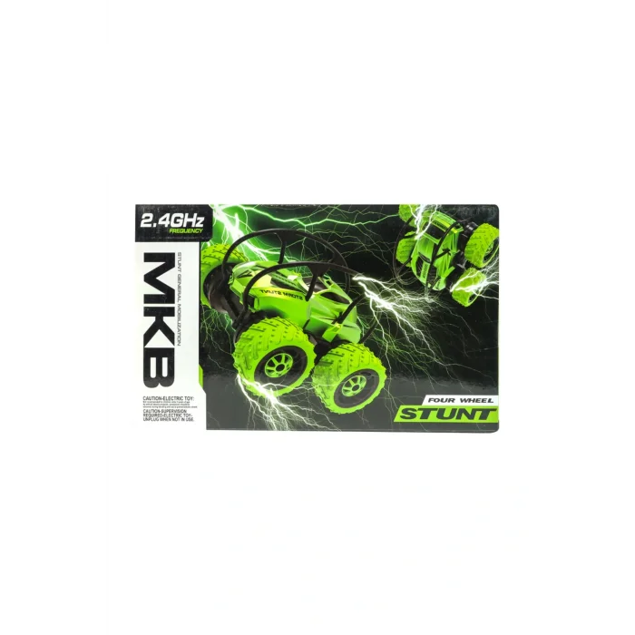 Genel Ürün Uzaktan Kumandalı Yeşil Taklacı Araba