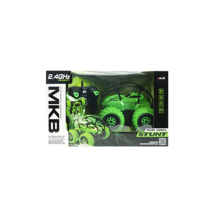 Genel Ürün Uzaktan Kumandalı Yeşil Taklacı Araba