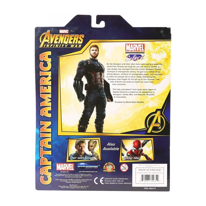 Oyuncak Captain America Aksiyon Figürü