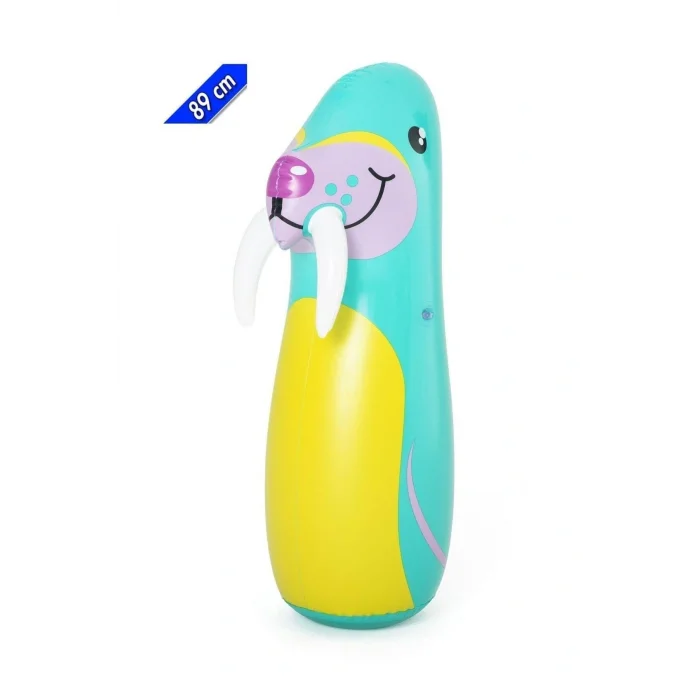 Genel Ürün Bop Bags Deniz Aslanı Desenli Hacıyatmaz 89 Cm Sulu Hacı Yatmaz