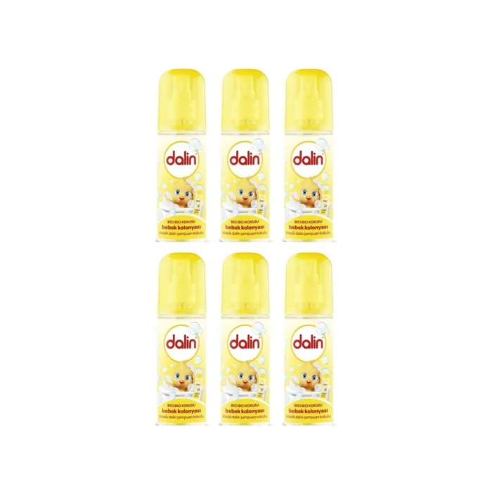 Genel Ürün Bıcı Bıcı Kokusu 150 Ml 6lı Sprey Bebek Kolonyası