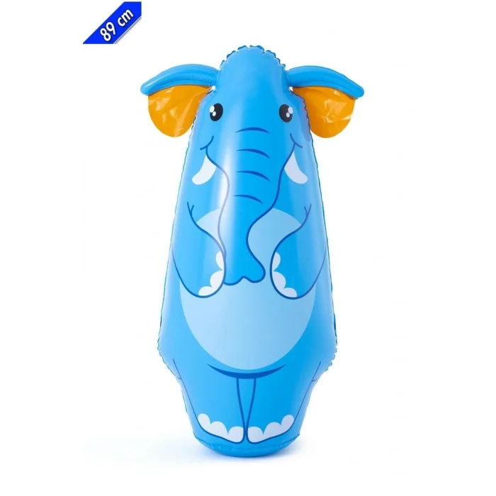 Genel Ürün Bop Bags Fil Desenli Hacıyatmaz 89 Cm Sulu Hacı Yatmaz