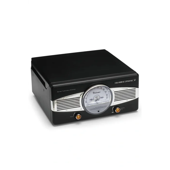 Genel Ürün Tt-27 Siyah Dahili Hoparlörlü Retro Pikap