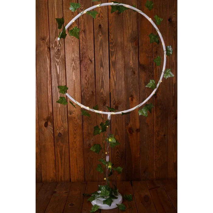 Genel Ürün Dekoratif Yeşil Yapraklı Yapay Sarmaşık Ve 3 Metre Peri Led Gün Işığı