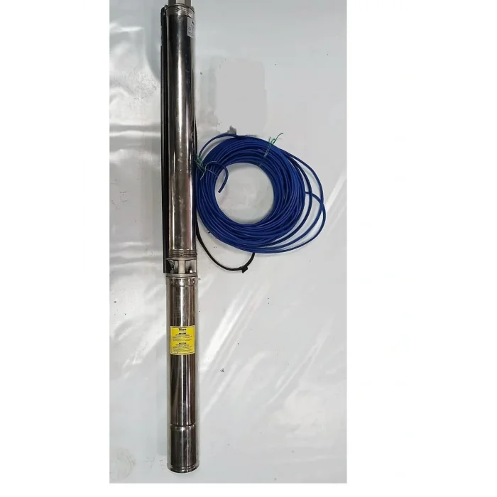 Genel Ürün Sk 404/10 Technoplast Başlıklı Derin Kuyu 1 Hp Trifaze Motorlu 40 Mt Kablolu Dalgıç Pompa