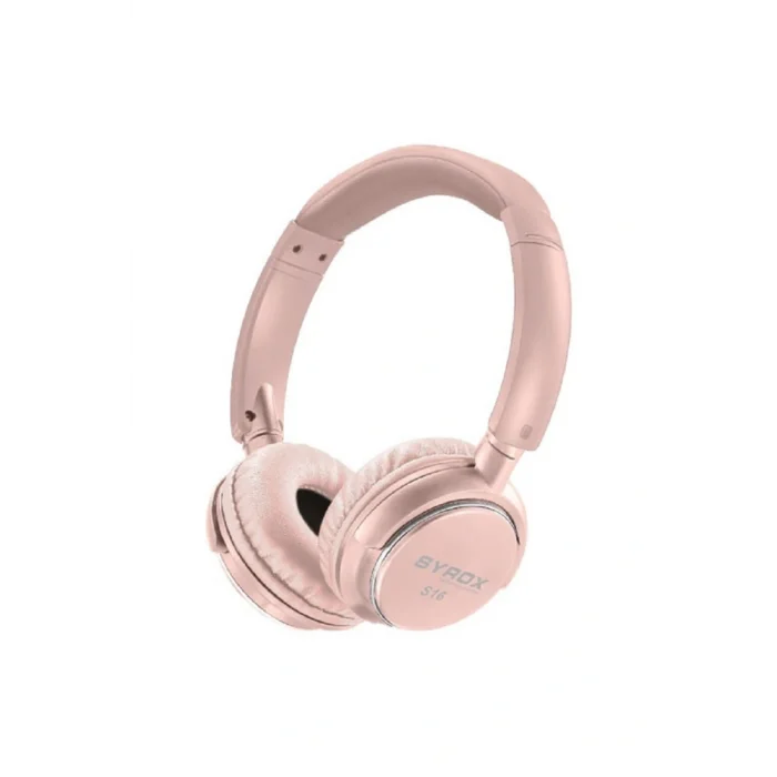 Genel Ürün Kulaküstü Kablosuz Bluetooth Kulaklık Hafıza Kartı Girişli (4 İN 1) Pembe