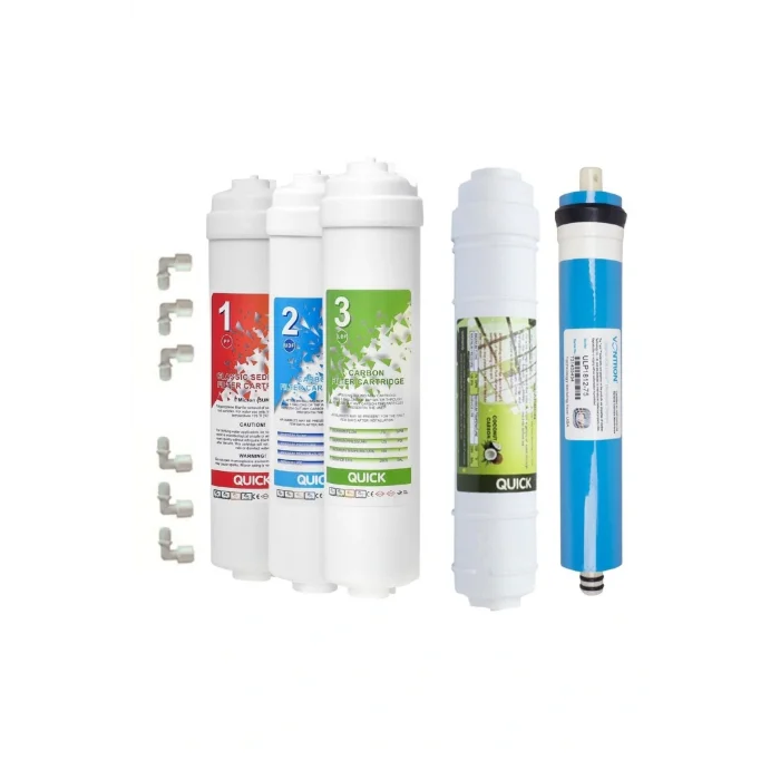 Genel Ürün Su Arıtma Cihazı Filtresi 5li Tam Takım