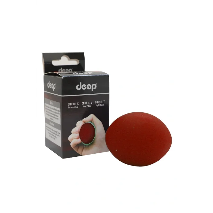 Genel Ürün Orlex Kırmızı Silikon Egzersiz Topu