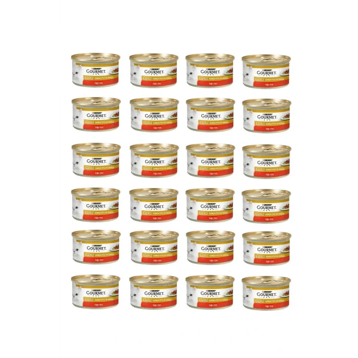 Genel Ürün Parça Etli Sığır Etli Kedi Konservesi 85 Gr. X 24 Adet
