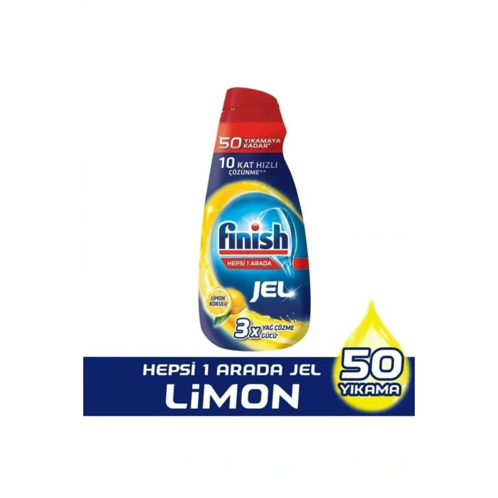 Genel Ürün Jel Bulaşık Makinesi Deterjanı 1000 Ml Limon Kokulu