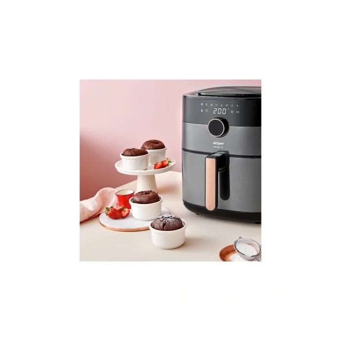 Genel Ürün Airtasty Airfryer 6 Litre Sıcak Hava Fritözü - Bakır