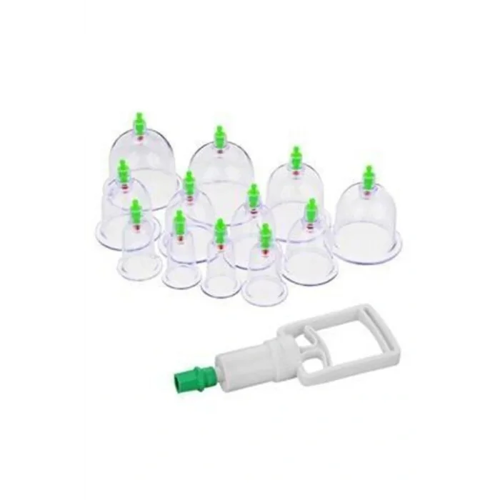 Hacamat Seti 12 Li Kupa Çekme Seti Hacamat Seti Sırt Ağrı Giderici