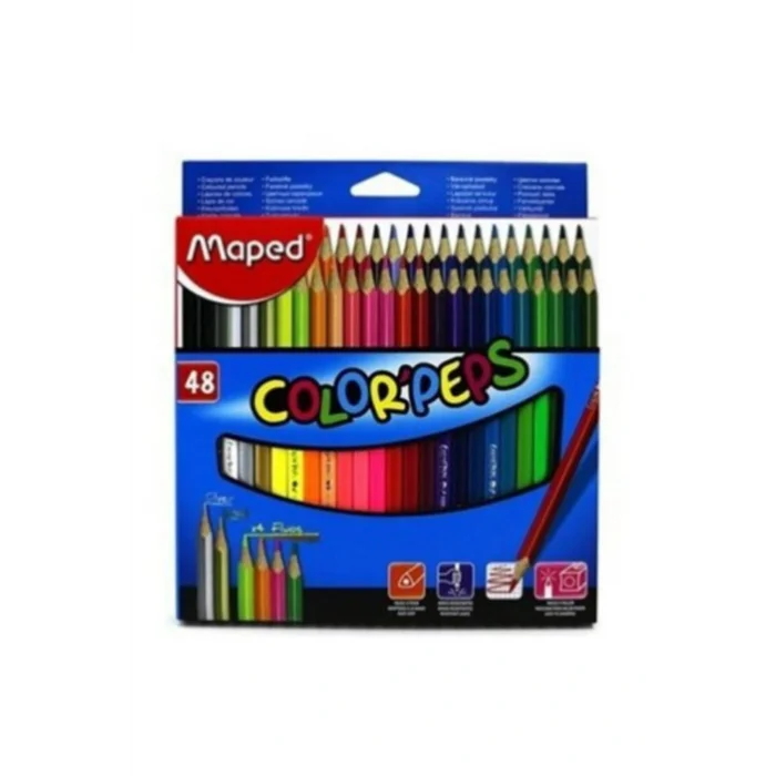 Genel Ürün Color Peps Kuru Boya 48 Renk