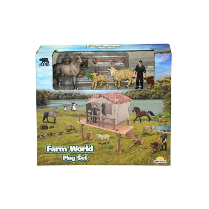 Genel Ürün 2693 Sun-yfn-crz-çiftlik Set Kulübe 1fgr./3hyv.2a.