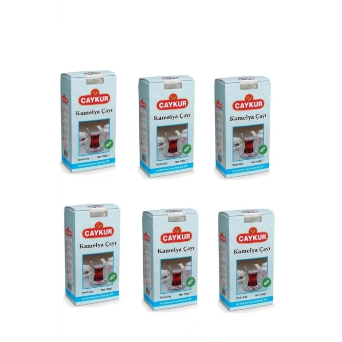 Genel Ürün Kamelya Siyah Dökme Çay 500 Gr X 6 Adet