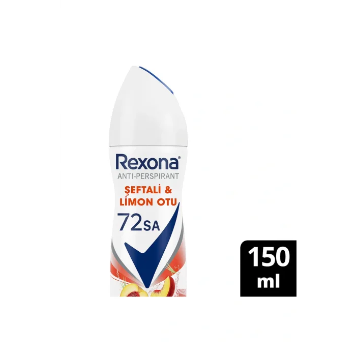 Kol Saati Kadın Sprey Deodorant Şeftali & Limon Otu 72 Saat Kesintisiz Üstün Koruma 150 Ml