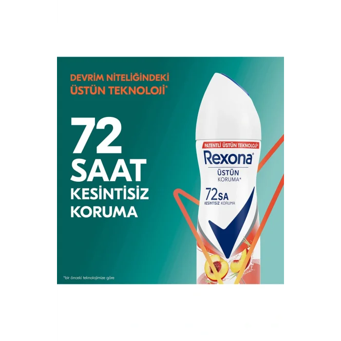 Kol Saati Kadın Sprey Deodorant Şeftali & Limon Otu 72 Saat Kesintisiz Üstün Koruma 150 Ml