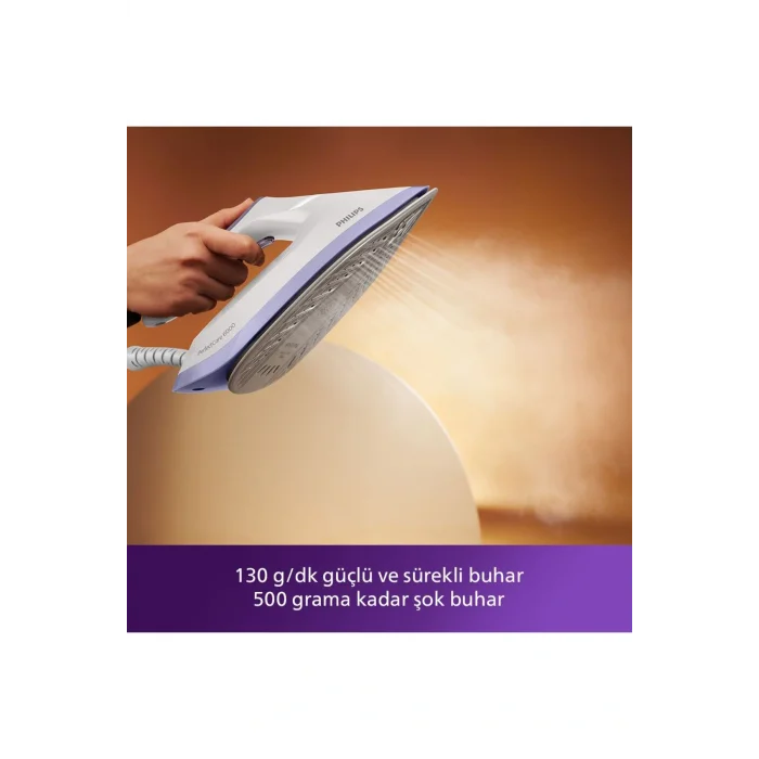 AGLpazarlama 6000 Serisi Perfectcare Buhar Kazanlı Ütü, Güçlü Buhar, 1,8 Lt Çıkarılabilir Su Haznesi, PSG6024/30