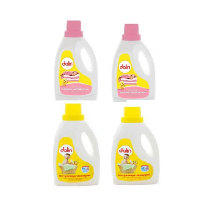 Genel Ürün 1500ml Yumuşatıcı Bahar Ninnisi 2 Adet+ Sıvı Deterjan 1500ml 2 Adet