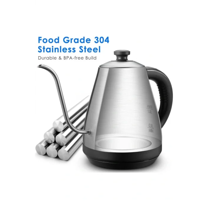 Genel Ürün Elektrikli Kahve Demleme Su Isıtıcı Gooseneck Drip Kettle