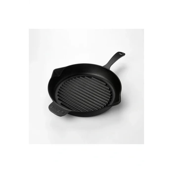 Genel Ürün Siyah Mat Yuvarlak Izgara Tavası 28 Cm