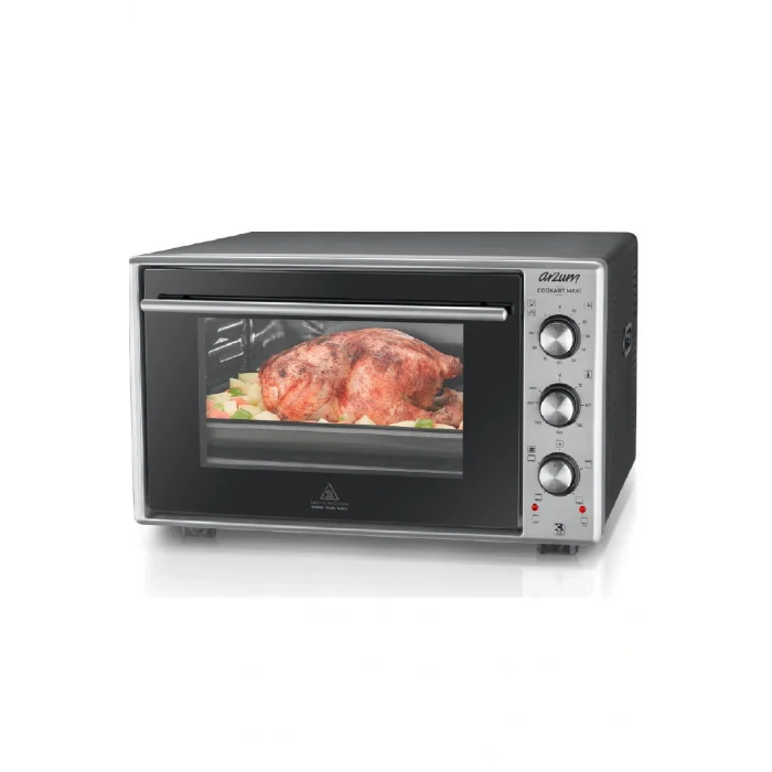 Genel Ürün Cookart Maxi Çift Camlı Fırın 50 lt Inox Ar2002