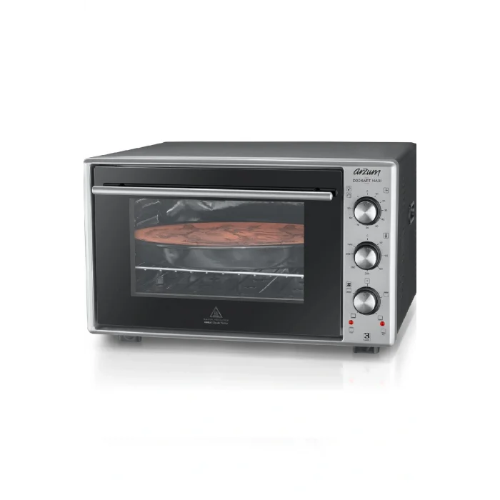 Genel Ürün Cookart Maxi Çift Camlı Fırın 50 lt Inox Ar2002