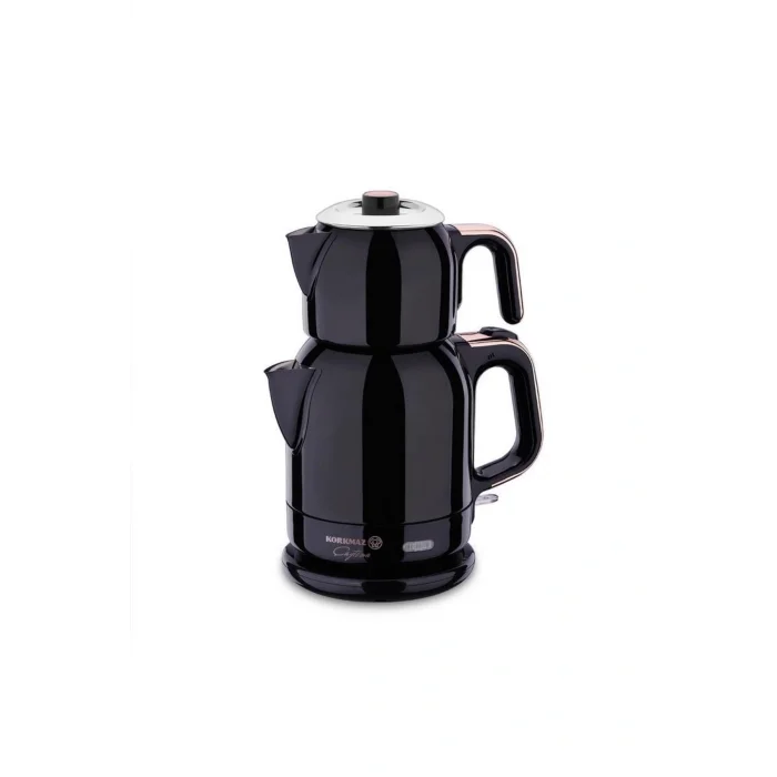 Genel Ürün A331-09 Çaytema Deluxe Elekt. Çaydanlık Siyah/rosegold 1.7 Lt