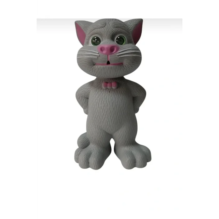Genel Ürün Konuşan Kedi Tom Ses Kaydeden Müzikli 23 Cm Talking Tom Cat Prrr0404040