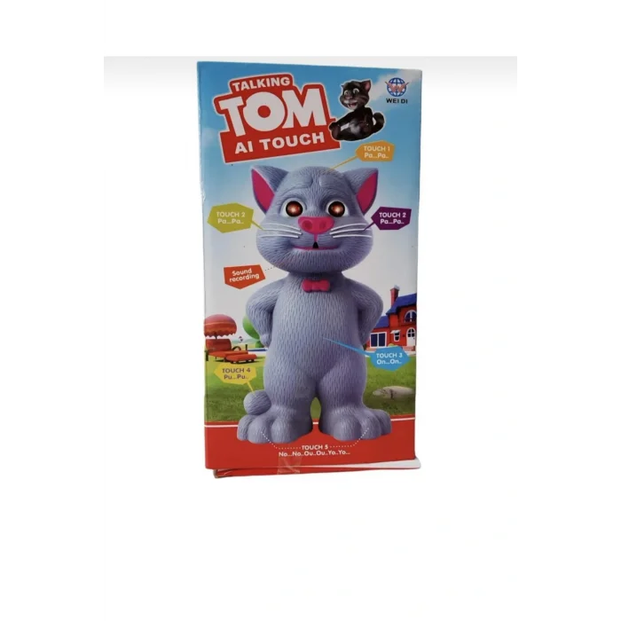 Genel Ürün Konuşan Kedi Tom Ses Kaydeden Müzikli 23 Cm Talking Tom Cat Prrr0404040