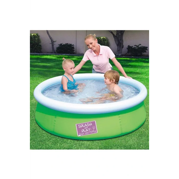 Genel Ürün Çocuk Havuzu Özel Tasarım  152cm X 38cm 57241 Yeşil