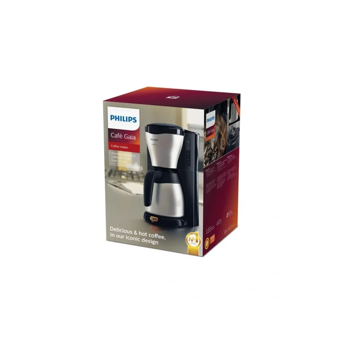 Genel Ürün Hd7546/20 Cafe Gaia Filtre Kahve Makinesi Gri