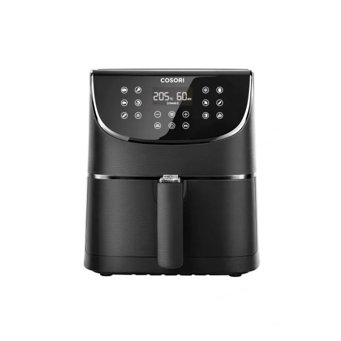 Genel Ürün Yağsız Sıcak Hava Fritözü 5.5l, 11 Programlı Hava Fritözü Siyah