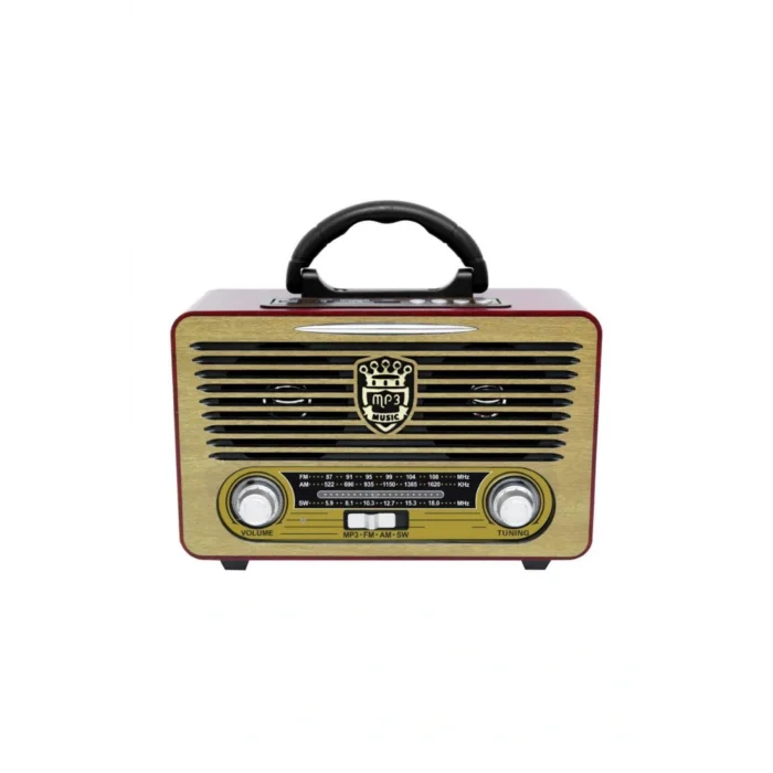 Genel Ürün Mini Nostaljik Radyo Bt Hoparlör