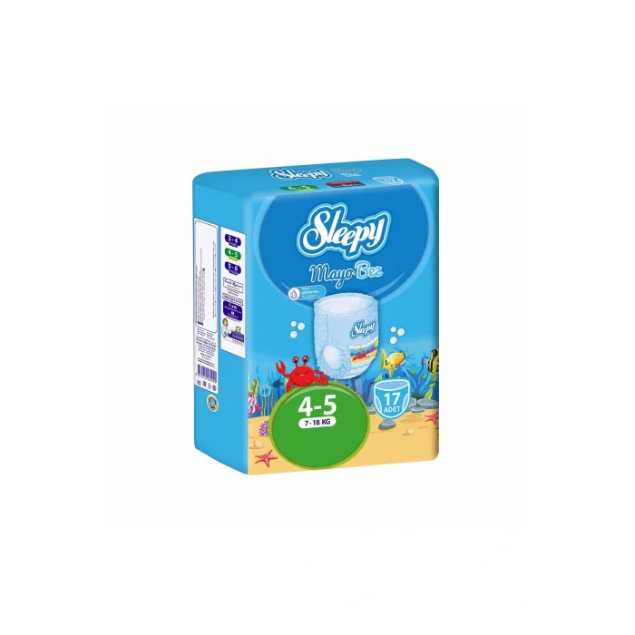 Genel Ürün Mayo Bez Junior 4-5 Beden 7-18 kg 17 Adet