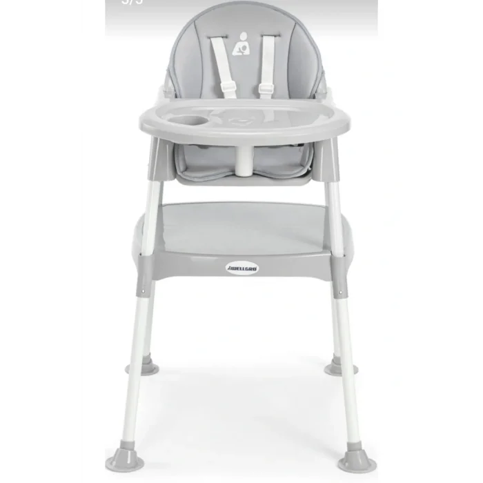 Genel Ürün Pretty 3 in1 Çalışma Masalı Mama Sandalyesi Gri