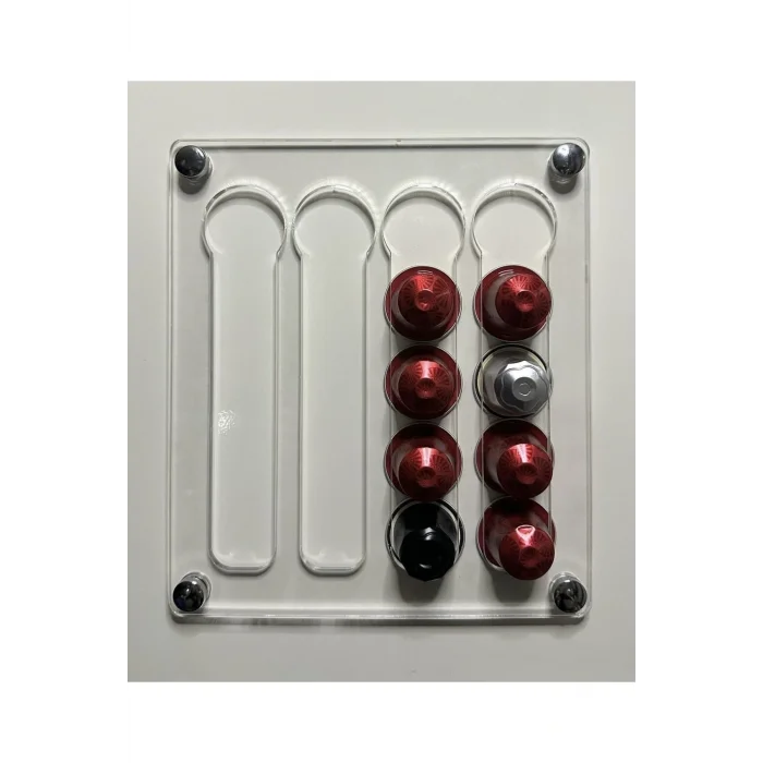 Genel Ürün NESPRESSO Kapsül Kahve Tutucu Organizer Düzenleyici Pleksi