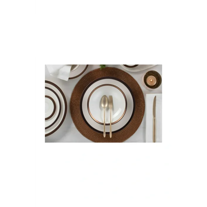 Genel Ürün Copper Line 27 Parça 6 Kişilik Yemek Takımı