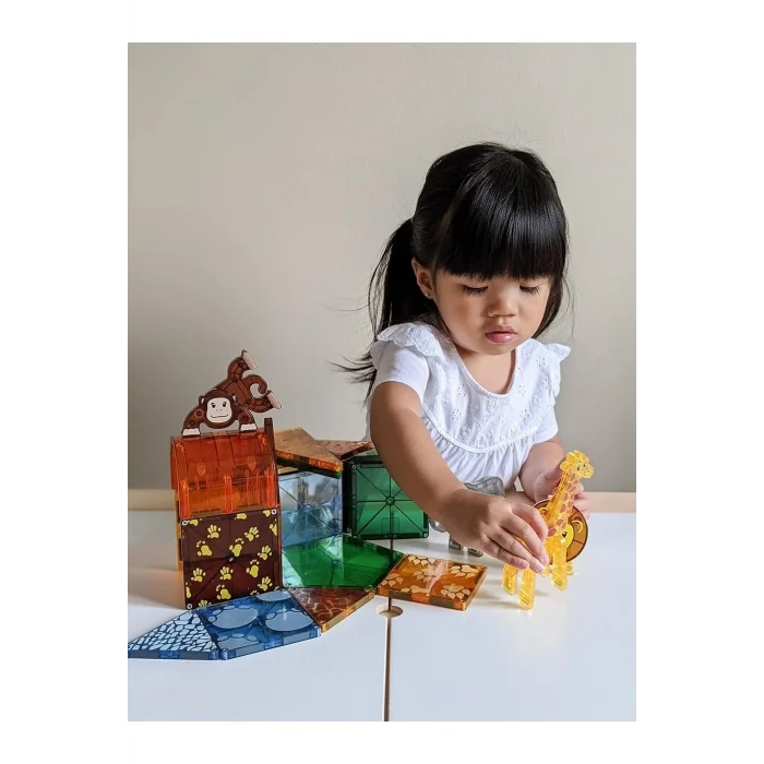 Genel Ürün Magnatiles Safari Seti 25 Parça