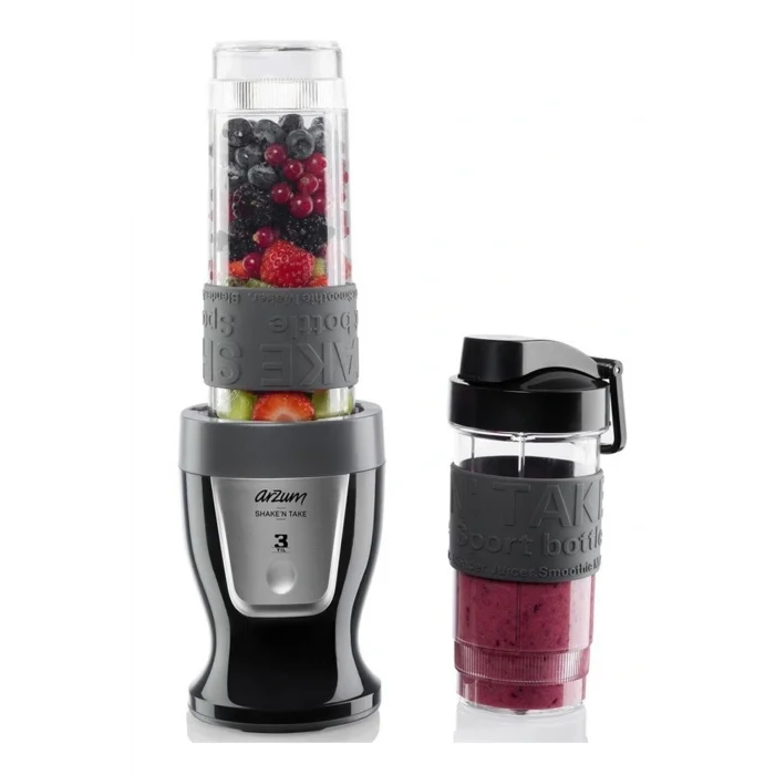 Genel Ürün Ar1032 Shaken Take Siyah Kişisel 300 W Smoothie Blender