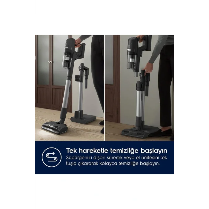 Genel Ürün EP81UB25GG 800 Serisi Dikey Şarjlı Süpürge