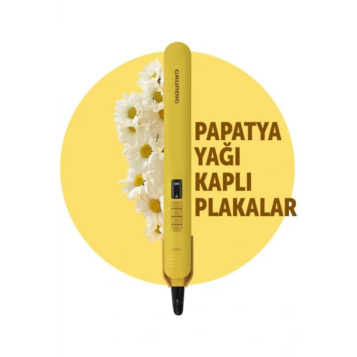 Genel Ürün HS 7031 Botanika Saç Düzleştirici, Biberiye Yağı Kaplı Plaka